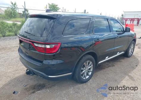 2018 Dodge Durango Sxt Rwd из США, поврежденный, VIN 1C4RDHAG7JC473822